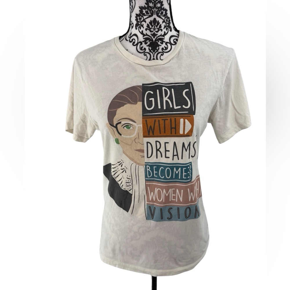 Old Navy Forever Me Ruth Bader Ginsburg RBG Graphic Tee Women’s Size M